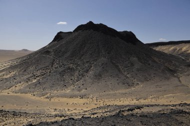 Kara Çöl volkanik bölgesinin güzel renkleri, Egitto. Yüksek kalite fotoğraf