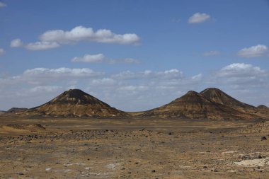 Kara Çöl volkanik bölgesinin güzel renkleri, Egitto. Yüksek kalite fotoğraf