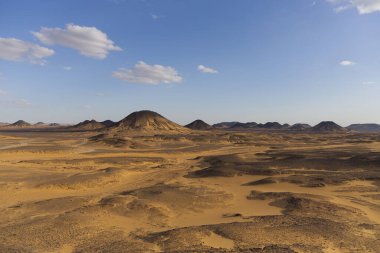Kara Çöl volkanik bölgesinin güzel renkleri, Egitto. Yüksek kalite fotoğraf