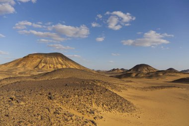 Kara Çöl volkanik bölgesinin güzel renkleri, Egitto. Yüksek kalite fotoğraf