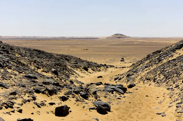 Kara Çöl volkanik bölgesinin güzel renkleri, Egitto. Yüksek kalite fotoğraf