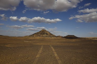 Kara Çöl volkanik bölgesinin güzel renkleri, Egitto. Yüksek kalite fotoğraf