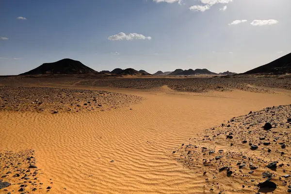 Kara Çöl volkanik bölgesinin güzel renkleri, Egitto. Yüksek kalite fotoğraf