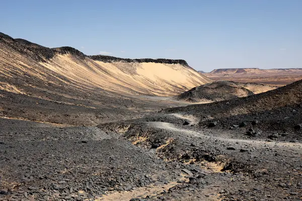 Kara Çöl volkanik bölgesinin güzel renkleri, Egitto. Yüksek kalite fotoğraf