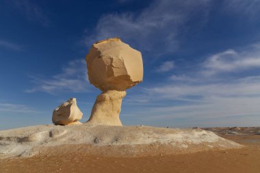 Yeni Beyaz Çölü 'nün en ünlü kaya oluşumlarından biri olan 