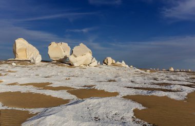 Beyaz Çöl Kayalıkları, Mısır. Yüksek kalite fotoğraf