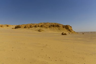 Balina Çölü, diğer adıyla Wadi Al Hitan, Mısır. Yüksek kalite fotoğraf