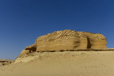 Balina Çölü, diğer adıyla Wadi Al Hitan, Mısır. Yüksek kalite fotoğraf