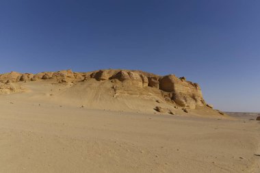 Balina Çölü, diğer adıyla Wadi Al Hitan, Mısır. Yüksek kalite fotoğraf