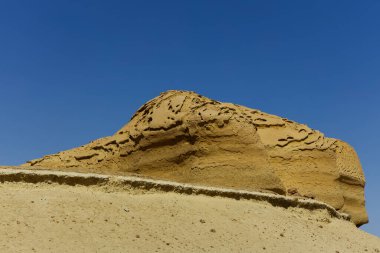 Balina Çölü, diğer adıyla Wadi Al Hitan, Mısır. Yüksek kalite fotoğraf