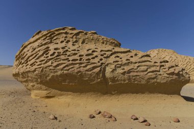 Balina Çölü, diğer adıyla Wadi Al Hitan, Mısır. Yüksek kalite fotoğraf