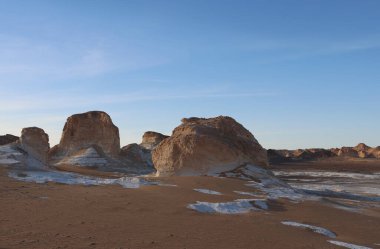 Engeller Çölü manzarası, Mısır. Yüksek kalite fotoğraf