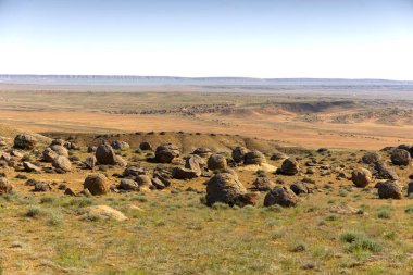 Torysh Küre Vadisi, Mangystau. Yüksek kalite fotoğraf