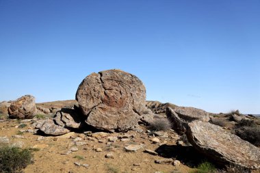 Torysh Küre Vadisi, Mangystau. Yüksek kalite fotoğraf