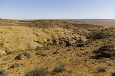 Torysh Küre Vadisi, Mangystau. Yüksek kalite fotoğraf