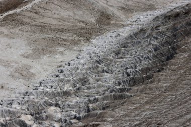 Bozjyra kaya oluşumlarının hava görüntüsü, Mangystau. Yüksek kalite fotoğraf