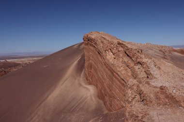 San Pedro de Atacama, Şili 'deki Ay Vadisi. Yüksek kalite fotoğraf