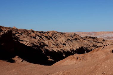 San Pedro de Atacama, Şili 'deki Ay Vadisi. Yüksek kalite fotoğraf