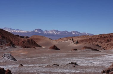 San Pedro de Atacama, Şili 'deki Ay Vadisi. Yüksek kalite fotoğraf