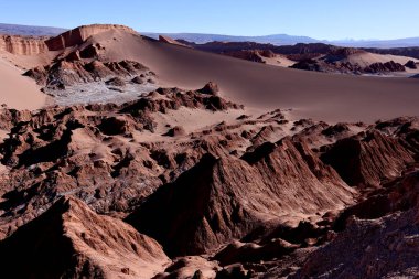 San Pedro de Atacama, Şili 'deki Ay Vadisi. Yüksek kalite fotoğraf