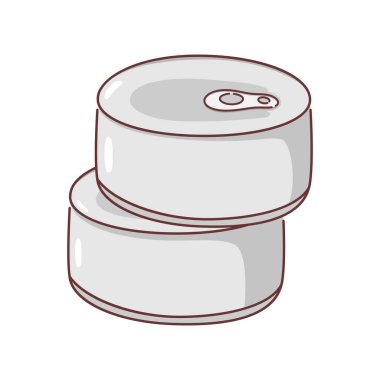 Konserve Yemek Çizgi Filmi Çizimi