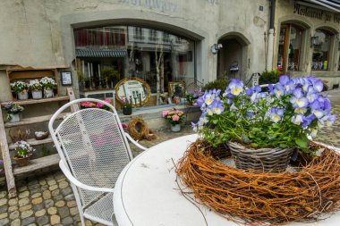 23.07.22 Switzerland. Burgdorf 'taki Bernhard Luginbuhl Müzesi. Modern Sanat