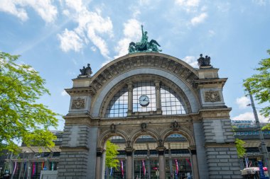 25.06.22 Switzerland. İsviçre 'nin güzel şehri Lucerne. Şehir manzaraları ve mimari