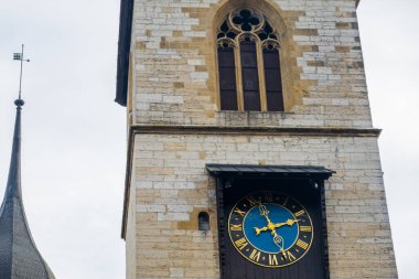 Magnificent architecture of the city of Biel in Switzerland