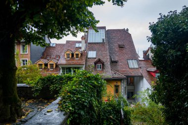 28.08.22.Switzerland. Magnificent swiss city of Thun Architecture. ancient beautiful city