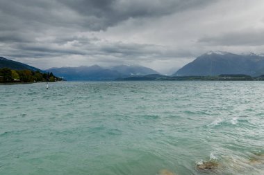 28.10.22.Switzerland. Magnificent swiss city of Thun Architecture. ancient beautiful city