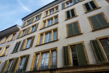 28.11.22.Switzerland. Magnificent architecture of the city of Biel in Switzerland