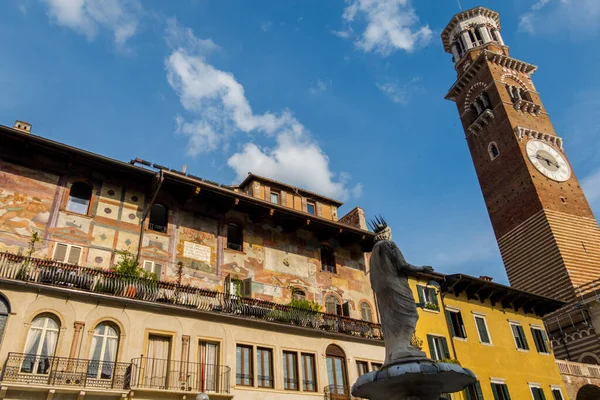 Italy Gorgeous Verona City Italy Architecture Medieval Wonderful City — Fotografia de Stock