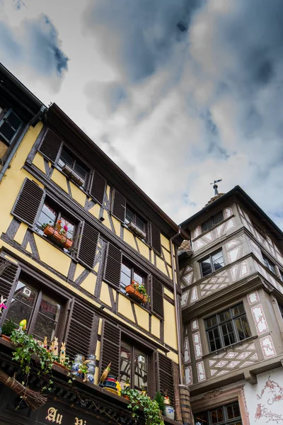Ongelooflijk Mooi Straatsburg Frankrijk Prachtige Ongelooflijke Architectuur Van Frans Steden — Stockfoto