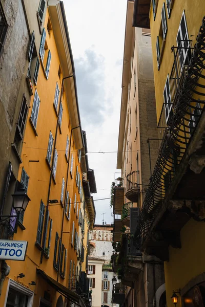 Cidade Bréscia Itália Cidade Bonita Ruínas Antigas Ruas — Fotografia de Stock