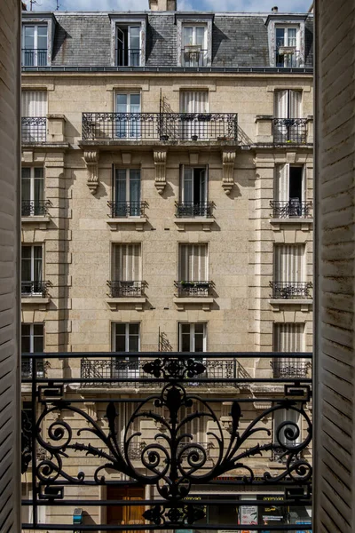 Wspaniałe Budynki Ulice Paryża — Zdjęcie stockowe