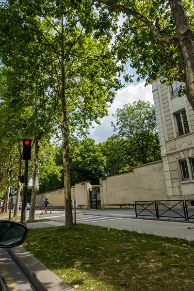 Magnifici Edifici Strade Parigi — Foto Stock