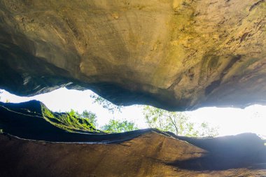 Aare Nehri Boğazı. İsviçre 'de inanılmaz bir kanyon.