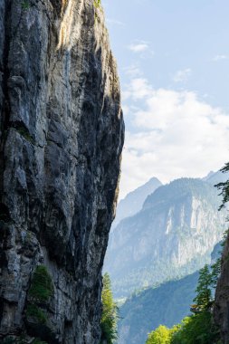 Aare Nehri Boğazı. İsviçre 'de inanılmaz bir kanyon.