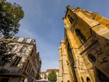 Fransa 'nın muhteşem peri masalı şehri Colmar. İnanılmaz mimari ve atmosfer