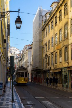 Muhteşem Lisbon. Muhteşem şehrin güzel mimarisi ve doğası