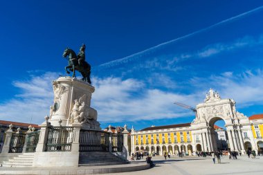 Muhteşem Lisbon. Muhteşem şehrin güzel mimarisi ve doğası