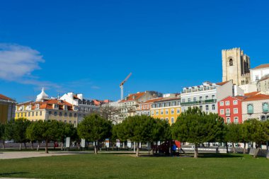 Muhteşem Lisbon. Muhteşem şehrin güzel mimarisi ve doğası