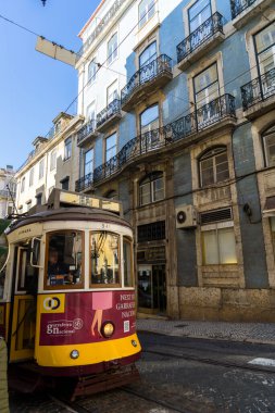 Muhteşem Lisbon. Muhteşem şehrin güzel mimarisi ve doğası