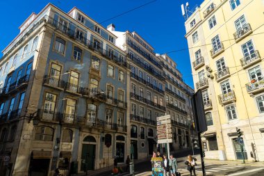 Muhteşem Lisbon. Muhteşem şehrin güzel mimarisi ve doğası