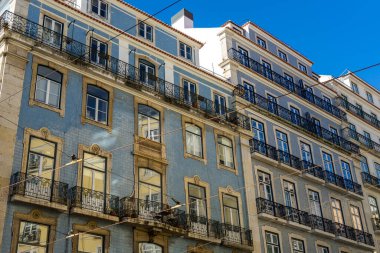 Muhteşem Lisbon. Muhteşem şehrin güzel mimarisi ve doğası