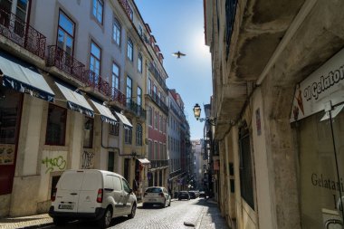 Muhteşem Lisbon. Muhteşem şehrin güzel mimarisi ve doğası