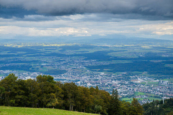 Incredible views of the Jura Mountains in Switzerland