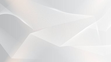 Soyut teknoloji beyaz arka plan. Yüksek teknoloji iletişim konsepti, teknoloji, dijital iş dünyası, yenilik, fotokopi uzayı ile bilim kurgu sahne çizimi..