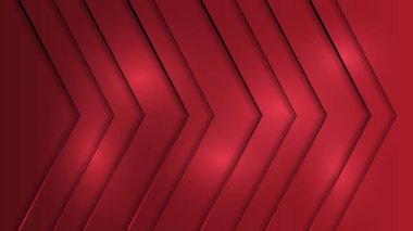 Geometrik kompozisyona sahip soyut kırmızı hız arkaplan gradyan tasarımı. Metin veya mesaj için gelecekçi minimal şablon yeri. Moda ve modern Cool afiş tasarım şablonu.