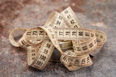 Yığının içinde esnek bant ölçüsü